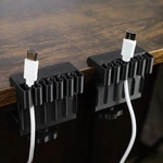/ Desk - Usb Wire Adjustable Clamp Fits 5 Cables Each 2 Pack. Fixed Price $6.29.