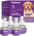 Topsum Dog Calming Diffuser Refills: 4 Pack Pheromones Purple. Fixed Price $18.65.