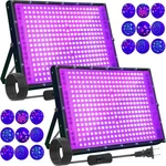 300W Blacklight 395NM 336 Leds Uv Lamp Flood Lights IP65 Outdoor Halloween Party. Fixed Price $128.98.