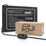 Tikaton Reptile Heat Pad Adjustable Temperature Under Tank 1 PACK-6" X 8". Fixed Price $31.33.