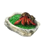 Sungrow Small Hermit Crab Feeding Bowl, For Turtle, Leopard & Crested Gecko, .... Fixed Price $10.69.