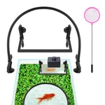 Trenqular Aquarium Floating Plant Barrier,fish Tank Accessories To Black. Fixed Price $27.99.