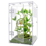 Jumping Spider Enclosure, Tarantula With Front Opening Door, Reptil.... Fixed Price $30.46.