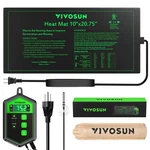 Vivosun Seedling Mat Thermostat 10" X 20.75" Warm Starter Heating Pad. Fixed Price $27.99.