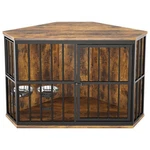Roomtec 42 Inch Furniture Dog Crate Corner, Kennel Wooden End Table. Fixed Price $234.99.