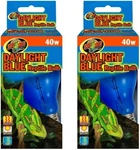 Zoo Med DB-40 Daylight Blue Incandescent Reptile Bulb Watts (2 Packs). Fixed Price $18.20.