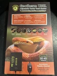 Galapagos Geotherm Uth Under Tank Heater 30-40 Gallon Terrarium 12 X8. Fixed Price $13.50.
