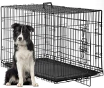 Fdw Crate For Large Dogs 48 Inch Folding Metal Wirepet Cage Double Door W.... Fixed Price $90.26.
