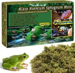 Riare 1.3LB Premium Sphagnum Moss For Reptiles- 50QT Natural Live. Fixed Price $21.54.