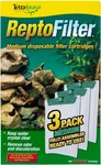 Tetra Reptofilter Medium Cartridges For Terrariums, 3 Count. Fixed Price $13.99.