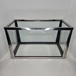 Vintage Metaframe Deluxe Stainless Aquarium Fish Tank Glass Terrarium 20" Rare. Fixed Price $399.99.