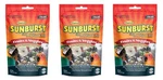 3 Pack Of Sunburst Gourmet Natural Bird Treats, 5 Ounces Each, Fruits And Veg.... Fixed Price $21.19.