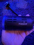 Kessil A160WE 40 Watt Controllable Led Aquarium Light - Tuna Blue With Gooseneck. Fixed Price $165.00.