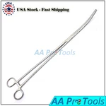 14" 35CM Curve Reptile Hemostat Forceps Tongs Lizard Snake Iguana Bearded Dragon. Fixed Price $15.30.
