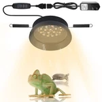 Led Uvb Reptile Light With Dimmer & Timer Uva Fixture .... Fixed Price $27.25.
