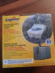 Laguna Statuary & Fountain Waterfall Submersible Pond Pump 80 Gph Hagen PT8100. Fixed Price $23.99.