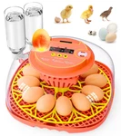 12 Incubator For Hatching Eggs, Smart Temperature And Humidity Control, Auto. Fixed Price $46.95.