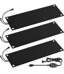 Hetfoent 4 Pcs Heated Snow Melting MATS,10 X 30 Slip Rubber Outdoor. Fixed Price $42.77.