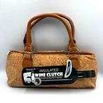 Cork Clutch By Primeware Insulated Wine Tote Purse-liquor Snacks Stays Cold New. Fixed Price $18.00.