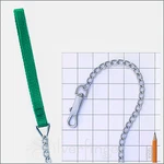 Dog Leash Metal Chain Pet Animal Puppy Walking Lead Nylon Strap Handle 48. Fixed Price $8.61.