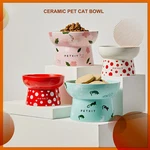 Petkit Ceramic Cat Kitten Bowls Elevated Food Water Porcelain Dish. Fixed Price $15.99.