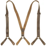 Hide & Groom, Rustic Button Suspenders For Groomsmen, Best Bachelors.... Fixed Price $108.27.