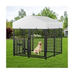 Roomtec Large Kennel Outdoor Pet Pens Dogs Run Enclosure Animal Hutch Met.... Fixed Price $150.94.