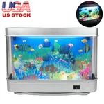 Fake Fish Tank Mini Aquarium Artificial Tropical Decorative Lamp. Fixed Price $28.99.