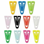 1" Advantus PC0300 Assorted Medium Plastic Clip (500 Piece Per Box) (pack Of 72). Fixed Price $1027.11.