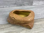 Natural Rock Style Reptile Hide And Water Dish Set Tan Brown Terrarium Decor. Fixed Price $8.99.