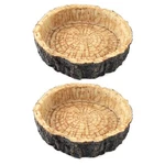 Calpalmy 2 Pack Reptile Water And Food Bowls, Novelty For Lizards, .... Fixed Price $15.34.