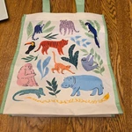 Kids Barnes And Noble Reusable Tote Bag Jungle Animals Zoo Eco Friendly Recycled. Fixed Price $6.99.
