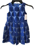Nwt Girls Milly Minis Cobalt Blue Pleated Fancy Dressy Sz $255 Gorgeous. Fixed Price $29.99.
