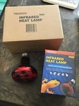 Tekizoo 2 Pack 100W Reptile Heat Lamp Bulb.... Fixed Price $25.00.