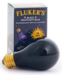 Reptile, Flukers Black Nightlight Incandescent Bulb (75 Watt). Fixed Price $14.44.