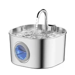 Stainless Steel Water Fountain 3.2L Pet Drinking Dispenser For Cats. Fixed Price $27.99.