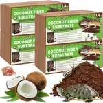 Halatool 8PACK Compressed Coconut Fiber Substrate For Reptile Natural Hu. Fixed Price $41.06.