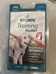Sporn Training Halter No Pull Harness Large Dogs Neck 16-24IN Blue. Fixed Price $14.95.