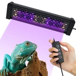 8.5" Aluminum Uvb 10.0 Led Reptile Light Bar With Timer & Dimmer, Ultra-slim .... Fixed Price $53.55.