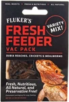 Reptile, Flukers Variety Mix Fresh Feeder Vac Pack (0.7 Oz). Fixed Price $14.24.