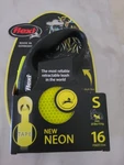 Dog, Flexi New Neon Retractable Tape Leash - Small 16' (pets Up To 33 Lbs). Fixed Price $21.95.