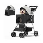 Monibloom 3 In 1 Foldable Pet Stroller For Small & Medium Dogs, Detachable Ca.... Fixed Price $65.53.