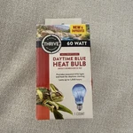 Thrive Reptile Daytime Blue Heat Bulb 60 Watt *brand New* Crabs, Snakes, Frogs. Fixed Price $11.00.
