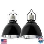 Waazoorep Reptile Light 2 Pack 7.5INCH Deep Dome Lamp Fixture,optical. Fixed Price $59.76.