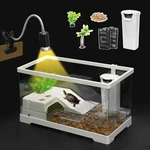Turtle Tank Kit,all In One Habitat Aquarium,red Eared Slider Aquatic For Baby To. Fixed Price $72.28.