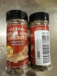 2X Bottles Of Flukers Freeze Dried Crickets All Natural 1.2OZ. Fixed Price $18.81.