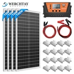 100W 12V Mono Solar Panel Kit Off Grid Rv Shed Cabin Boat Marine Battery Inverte. Fixed Price $240.99.
