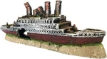 Slocme Aquarium Titanic Shipwreck Decorations - Fish Tank Resin Material Pira. Fixed Price $27.05.