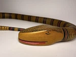 Vintage Articulated Wooden Snake Reptiles Jointed 31" Handpainted. Fixed Price $135.45.