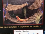 Lm Penn Plax Reptology Natural Lizard Lounger Large - (14"L 14"W). Fixed Price $14.00.